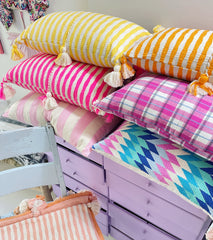 Antigua Pillow - Bright Yellow