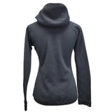 Hand Printed Upcycled Nike Kitten Cat Full Zip Jacket — Pre-Owned, Women's Small
