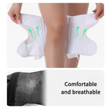 FlexGuard Air Knee Brace | Adjustable Open Patella Support with 4-Spring Stability