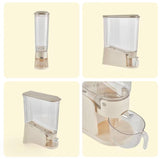 GrainGuard Rice GrainGuard Rice Dispenser | 22lb (10kg) BPA-Free Airtight Grain Storage Container
