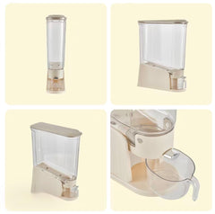 GrainGuard Rice GrainGuard Rice Dispenser | 22lb (10kg) BPA-Free Airtight Grain Storage Container