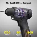 HOTO 16V Brushless Drill Tool Kit