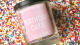 Birthday Cake Container Candle