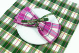 San Andres Gingham Pink & White Napkins