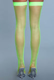 1931 Nylon Fishnet Thigh Highs