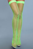 1931 Nylon Fishnet Thigh Highs