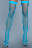 1931 Nylon Fishnet Thigh Highs