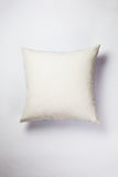 Checkered Brocade Pillow – Grey & White