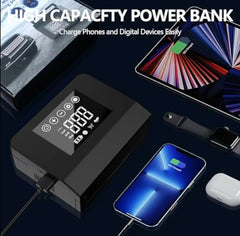 RoadReady Jump Starter Kit | 4000A Peak, 150PSI Air Pump, 15000mAh Power Bank & LED Light