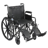 Drive Medical Silver Sport 2 Wheelchair (20" Seat})