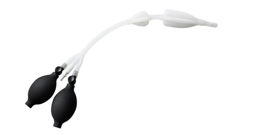 Silicone Enema Douche Bulb | Dual Opening Inflatable Flushing System