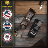Steel Core Leather Gun Belt 1.25” – Made in USA