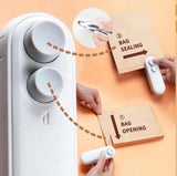 SealSync Mini Sealer | 2-in-1 USB Rechargeable Bag Sealer & Cutter