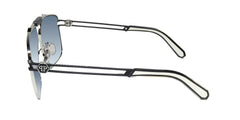 Philipp Plein Spp049 Silver Plein Seventies Sunglasses