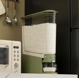 GrainGuard Rice GrainGuard Rice Dispenser | 22lb (10kg) BPA-Free Airtight Grain Storage Container
