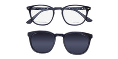 Police Vplf02 Groove 2 Clip-On Eyeglasses