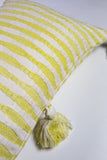 Antigua Pillow - Naturally Dyed Yellow