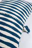 Antigua Pillow - Dark Teal Blue
