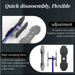 BrakeForce Brake Caliper Piston Tool | 360° Ratchet Expander for Single, Dual & Quad Piston