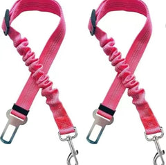 Dog Seat Belt Harness | Adjustable Nylon Safety Car Belt for Pets