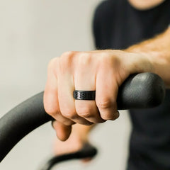 Men's Hex Silicone Ring