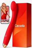 Cacuola 90° Bendable Vibrator — Dual Head, 10 Modes, G-Spot & Clitoris