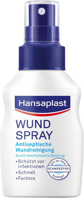Hansaplast Wound Spray 50ml — Antiseptic, Alcohol-Free