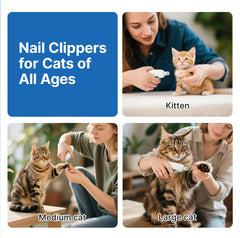 PurrTrim Cat Nail Clipper | Precision Claw Trimmer for Cats — Safe, Sharp & Easy to Use