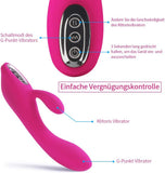 Adorime Rabbit Vibrator — Clitoris & G-Spot, Shock Function, 7 Modes