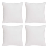 Decorative Linen Throw Pillow Covers, 18x18 Inch, 4 PCS