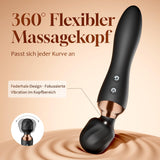 Cacuola Double Head Vibrator — 360° Rotation, 12 Modes, IPX6, G-Spot