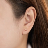 nanogold 14K Solid Gold Ball Piercing – Hypoallergenic & Baby Safe