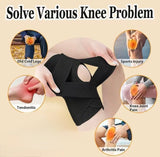 FlexGuard Air Knee Brace | Adjustable Open Patella Support with 4-Spring Stability