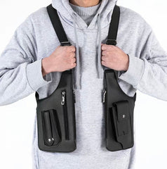 StealthCarry Urban Bag | Anti-Theft Leather Underarm Shoulder Bag & Holster