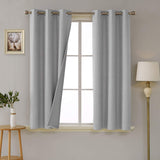 Blackout Thermal Insulated Curtains, 2 Panels