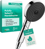 Hansgrohe Pulsify Select S Hand Shower 9L/min EcoSmart — Chrome