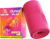 Durex Slide & Ride Masturbation Sleeve — Soft, Studded, Reusable 50x