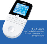 Beurer EM 49 Digital TENS EMS Device — 3-in-1 Pain Relief