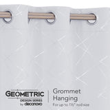 Geometric Blackout Curtains, 2 Panels