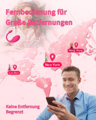 Remote Control Vibrator with App — Clitoris & G-Spot, Quiet, Pink