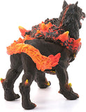 Schleich Hellhound molten texture details