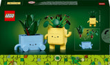 LEGO Botanicals 10349 Happy Plants — 2 Plants, Interchangeable Faces