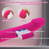 Budoli 2-in-1 Dildo Vibrator — Shock Function, 10 Modes, G-Spot