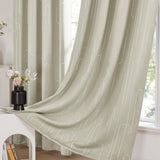 Total Blackout Curtains with Silver Print, 2 Panels