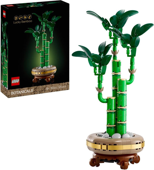 LEGO Botanicals Lucky Bamboo 10344 — Artificial Plant for Adults