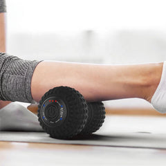 Peanut Electric Vibrating Massage Roller | Rechargeable Myofascial Release Ball for Muscle Recovery