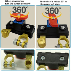 PowerSafe Battery Cut Switch | Vehicle Battery Disconnect for Cars, Boats & RVs