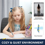 Double Liner Linen Curtains with Silver Coating, 2 Panels