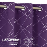 Geometric Blackout Curtains, 2 Panels