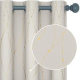 Thermal Blackout Curtains, Noise-Reducing, 2 Panels
